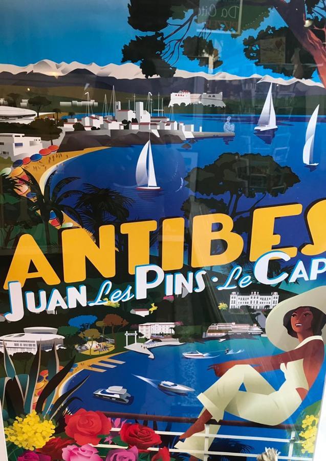 Charmant Appartement Au Coeur De Juan Les Pins Antibes Exteriér fotografie